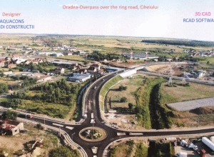 Oradea-Pasaj peste drumul de centura, strada Ciheiului